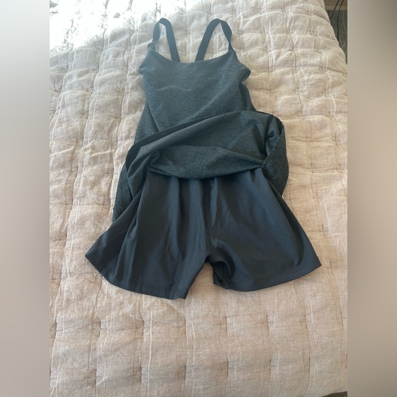 Beyond Yoga Spacedye Move It Dress in Charcoal size medium - Picture 6 of 6